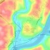 Freeport topographic map, elevation, terrain