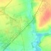 Compans topographic map, elevation, terrain