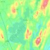 Wayne topographic map, elevation, terrain