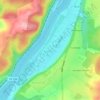 Ford City topographic map, elevation, terrain