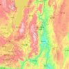 华宁县 topographic map, elevation, terrain