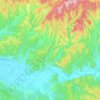 Săvârșin topographic map, elevation, terrain