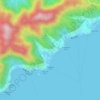 Auto topographic map, elevation, terrain