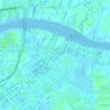 Tanjung Hulu topographic map, elevation, terrain