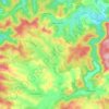 Sáta topographic map, elevation, terrain