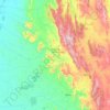 Riacho de Santana topographic map, elevation, terrain