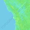 Port Saint Joe topographic map, elevation, terrain