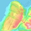 Hamat topographic map, elevation, terrain