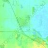 Village of Hay Lakes topographic map, elevation, terrain