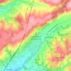 Châteauneuf-de-Galaure topographic map, elevation, terrain