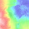 El M'Ghair topographic map, elevation, terrain