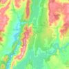 Sacedón topographic map, elevation, terrain