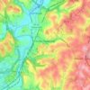 Scott Township topographic map, elevation, terrain
