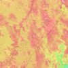 Kitee topographic map, elevation, terrain
