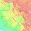 Sulaymaniyah Governorate topographic map, elevation, terrain