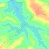 Açude Gameleira topographic map, elevation, terrain