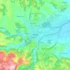 Valjevo topographic map, elevation, terrain