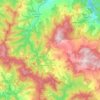 Verghereto topographic map, elevation, terrain