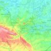 Communauté d'agglomération de Lens-Liévin topographic map, elevation, terrain