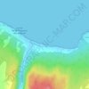 S’Arenal de Sa Canova topographic map, elevation, terrain