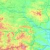 Haskovo topographic map, elevation, terrain