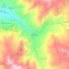 Panqueba topographic map, elevation, terrain