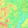 River Severn topographic map, elevation, terrain