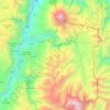 Penipe topographic map, elevation, terrain