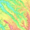 Le Bas topographic map, elevation, terrain