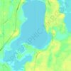 Green Lake topographic map, elevation, terrain