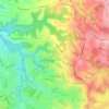 Glenhaven topographic map, elevation, terrain