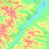 Castelnau-Barbarens topographic map, elevation, terrain