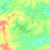 Lake Tansi topographic map, elevation, terrain