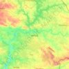 Moura topographic map, elevation, terrain