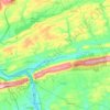 Lower Towamensing Township topographic map, elevation, terrain