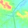 Blue Mountain topographic map, elevation, terrain