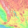 CAL Fire San Bernardino Unit topographic map, elevation, terrain