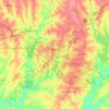 Shelby topographic map, elevation, terrain