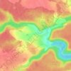 L'Habit topographic map, elevation, terrain