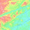 Joaquim Gomes topographic map, elevation, terrain