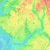 Bellview topographic map, elevation, terrain