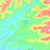 Presidente Lucena topographic map, elevation, terrain