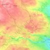 Tolka topographic map, elevation, terrain