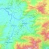 Itamonte topographic map, elevation, terrain