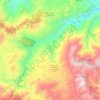 caïdat de Bni Hadifa topographic map, elevation, terrain