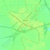 Leland topographic map, elevation, terrain