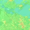 Leesburg topographic map, elevation, terrain