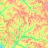 Murrysville topographic map, elevation, terrain
