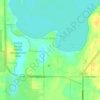 West Okoboji topographic map, elevation, terrain