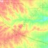 Childress County topographic map, elevation, terrain